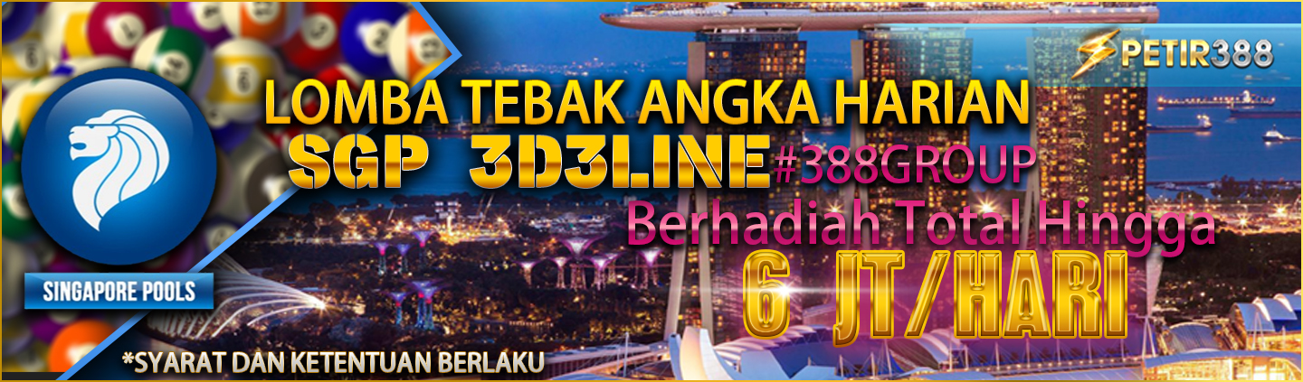 TEBAK ANGKA HARIAN SINGAPORE 3D3LINE 